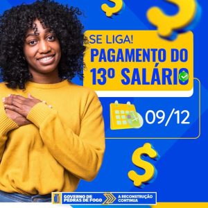 Pagamento da parcela final do décimo terceiro salário para os aposentados e pensionistas do IPAM